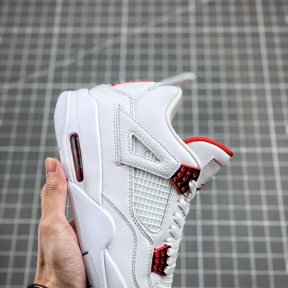 Jordan Retro 4 "Metallic Orange" Sneakers (Brand New) (Size 10.5) - Picture 9 of 9